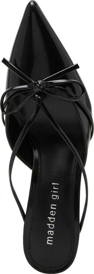 Madden Girl Bellsss Pointed-Toe Bow Dress Mules - Image 4