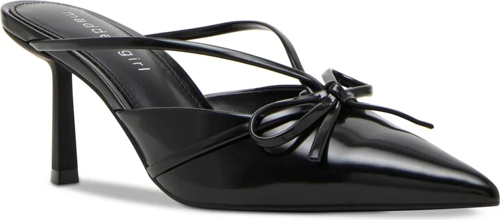 Madden Girl Bellsss Pointed-Toe Bow Dress Mules