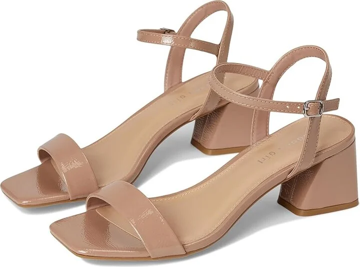 Nude Crinkle Patent