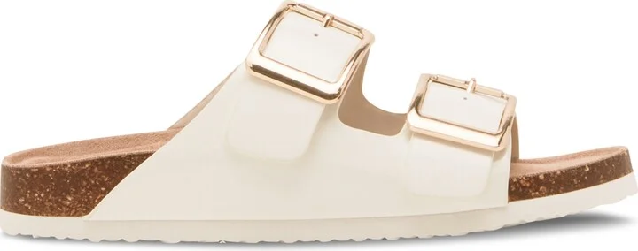 Madden Girl Bodie Buckle Footbed Slide Sandals - Image 2