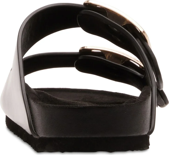 Madden Girl Bodie Buckle Footbed Slide Sandals - Image 7