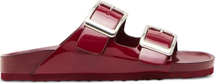 Madden Girl Bodie Buckle Footbed Slide Sandals - Image 10