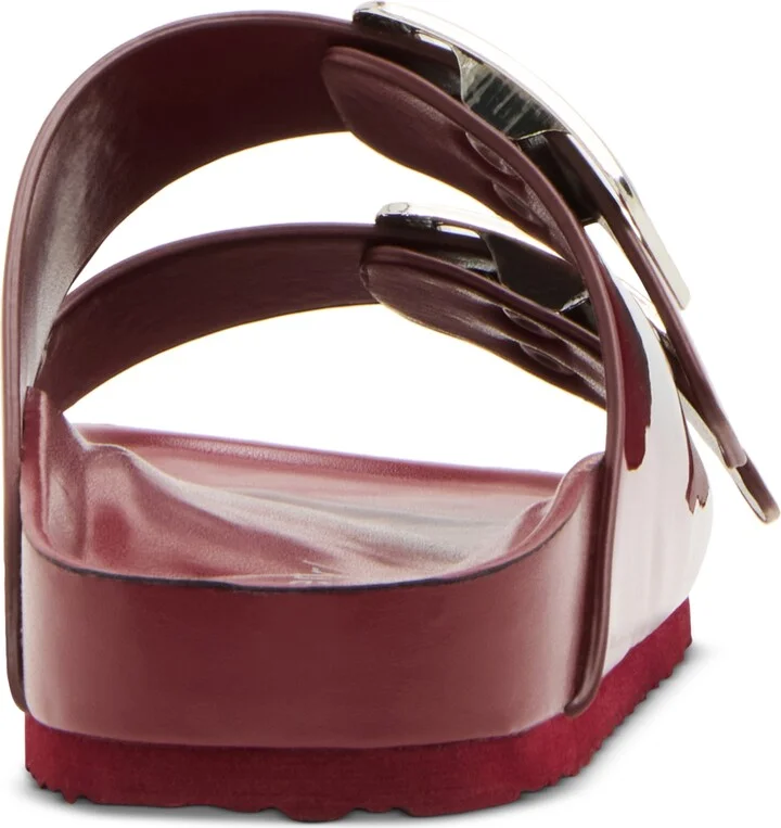 Madden Girl Bodie Buckle Footbed Slide Sandals - Image 11