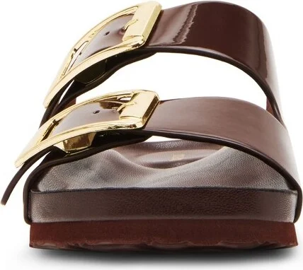 Madden Girl Bodie Footbed Sandal - - DARK BROWN - Image 2