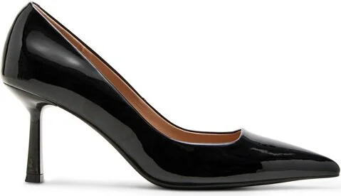 Madden Girl Brynn Pointed Toe Pump - - BLACK PAT - Image 2