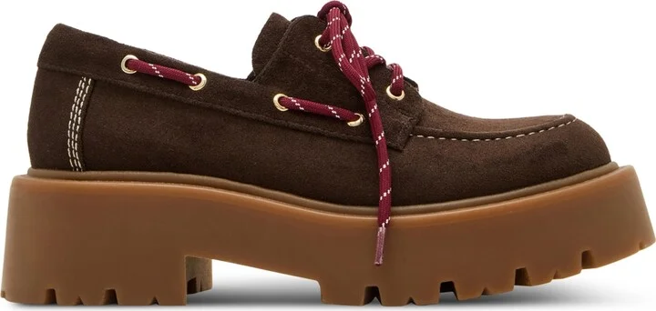 Madden Girl Caden Platform Lug-Sole Boat Shoes - Image 2