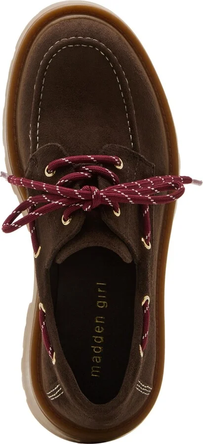 Madden Girl Caden Platform Lug-Sole Boat Shoes - Image 4