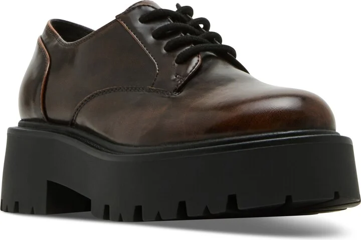 Madden Girl Cagan Platform Oxford Loafers