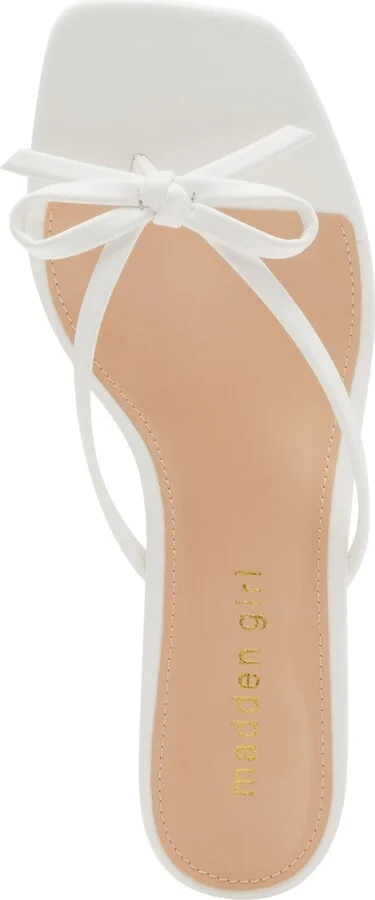 Madden Girl Charlotte Kitten-Heel Bow Dress Sandals - Image 4
