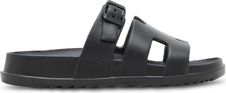 Madden Girl Darliing Banded Footbed Slide Sandals - Image 2
