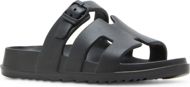 Madden Girl Darliing Banded Footbed Slide Sandals
