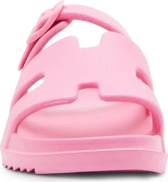 Madden Girl Darling Eva Slide Sandal - - HOT PINK - Image 2