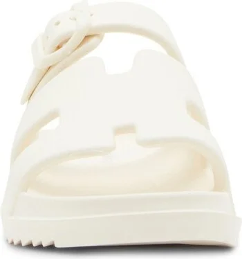 Madden Girl Darling Eva Slide Sandal - - HOT PINK - Image 3