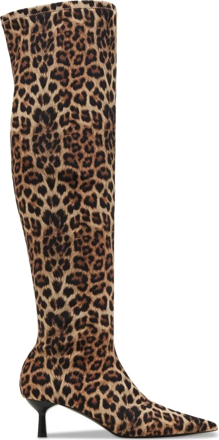 Madden Girl Deserai Over-The-Knee Kitten Heel Boots - Image 2