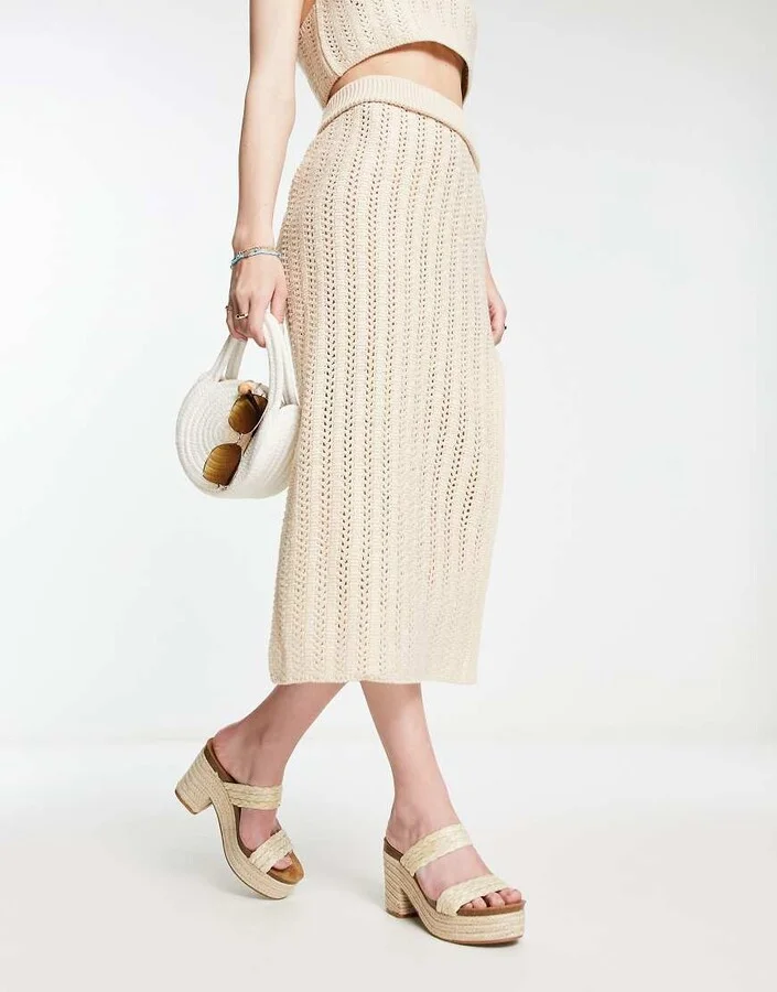 Madden Girl Emerson platform espadrilles in natural raffia - Image 4