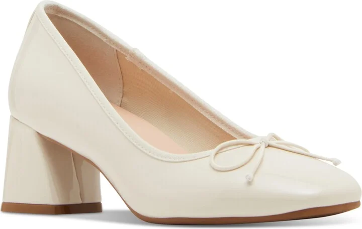 Madden Girl Emily Block-Heel Ballet Pumps