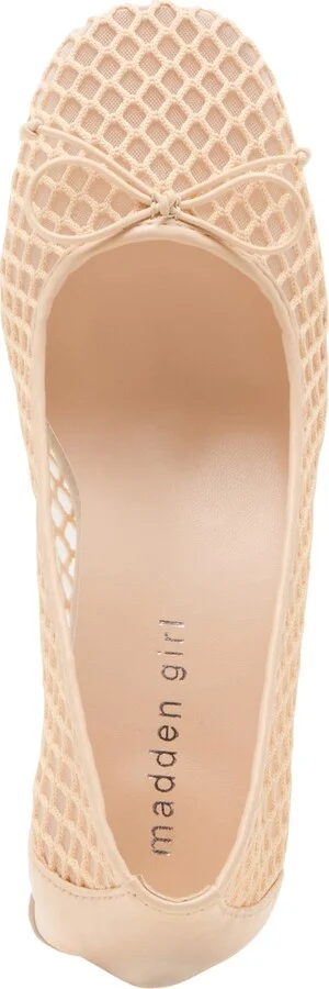 Madden Girl Emily-m Mesh Block-Heel Ballet Pumps - Image 4