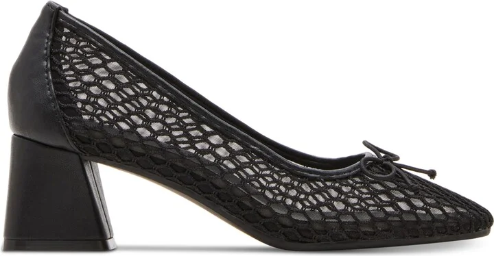 Madden Girl Emily-m Mesh Block-Heel Ballet Pumps - Image 6
