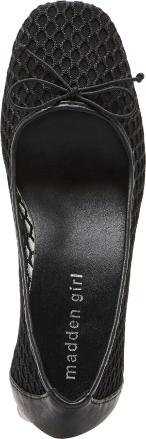 Madden Girl Emily-m Mesh Block-Heel Ballet Pumps - Image 8