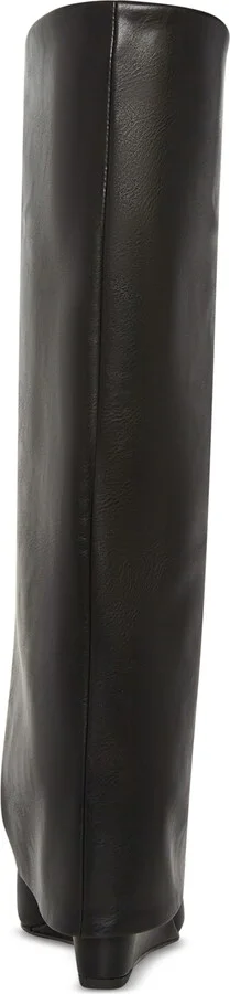 Madden Girl Evander Fold-Over Cuffed Knee High Wedge Dress Boots - Image 7