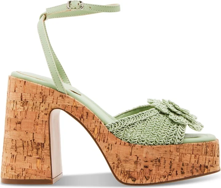 Madden Girl Garden Flower Platform Dress Sandals - Image 10