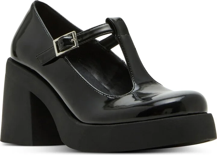 Madden Girl Lottie T-Strap Platform Mary-Jane Pumps