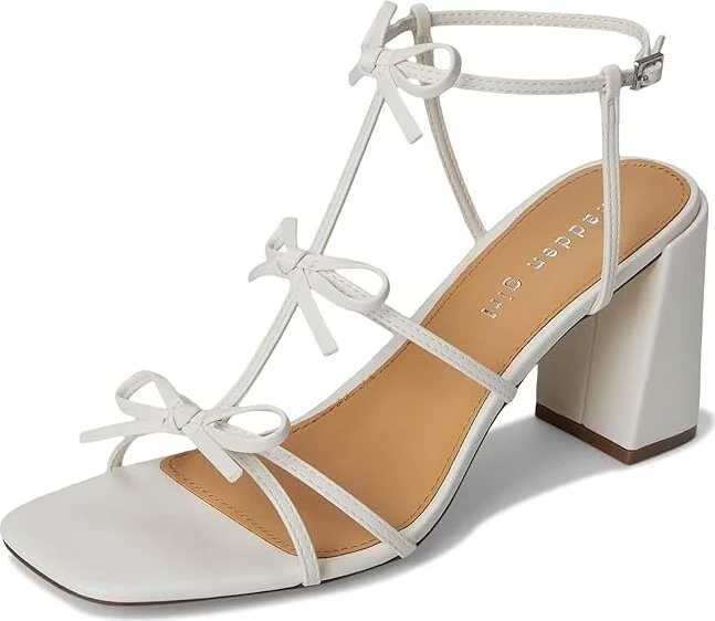 Madden Girl Lovelyy Women's Dress Sandals Ecru : 9.5 M, Rubber/Synthetic - Image 5