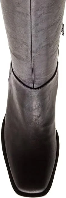 Madden Girl Magnolia Women's Boots Dark Chocolate : 10 M, Textile - Image 2