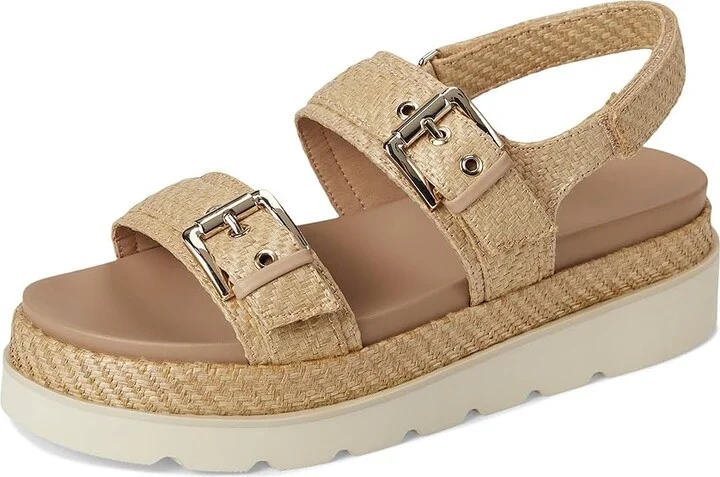 Madden Girl Marciaa Women's Dress Sandals Natural Raffia : 9.5 M - Image 5