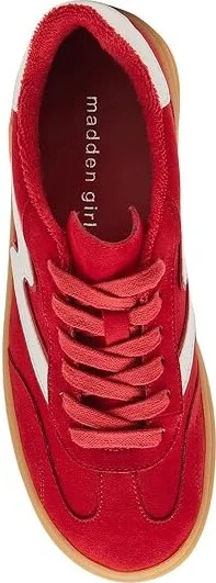 Madden Girl Mightty Women's Shoes Red : 5.5 M, Suede - Image 2