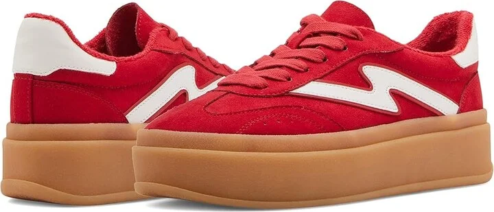 Madden Girl Mightty Women's Shoes Red : 5.5 M, Suede