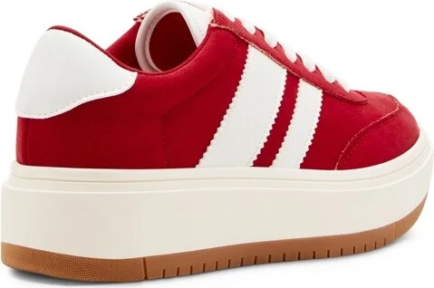 Madden Girl Navida Platform Sneaker - - RED/WHITE - Image 2