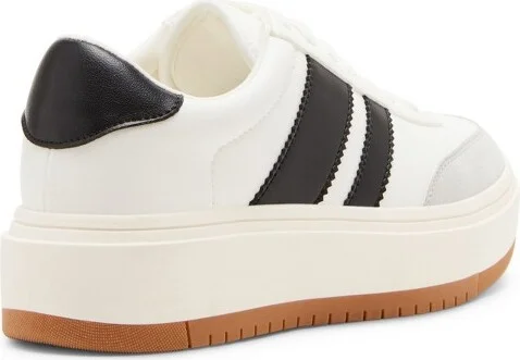 Madden Girl Navida Platform Sneaker - - RED/WHITE - Image 4