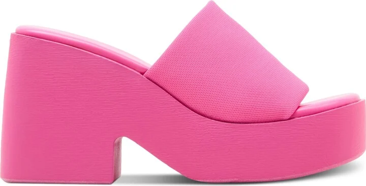 Madden Girl Raquel Platform Slide Sandals - Image 2