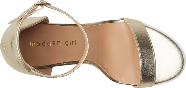 Madden Girl Sashha Women's Shoes Gold Paris : 6.5 M, Leather - Image 2