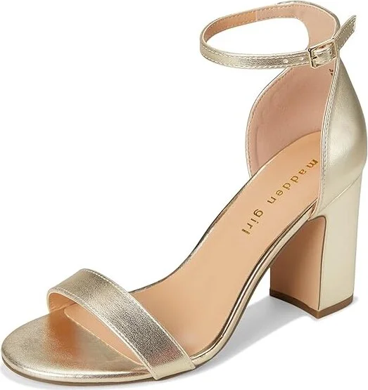 Madden Girl Sashha Women's Shoes Gold Paris : 6.5 M, Leather - Image 5
