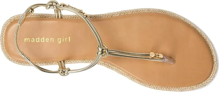 Madden Girl Shellyy Women's Dress Sandals Gold : 6.5 M, Synthetic - Image 2