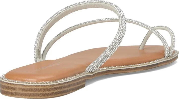 Madden Girl Spotlight-R Women's Dress Sandals Silver : 6 M, Suede - Image 4