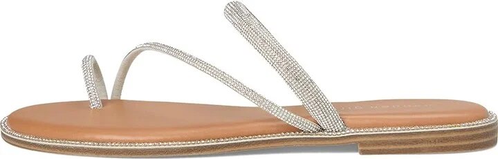 Madden Girl Spotlight-R Women's Dress Sandals Silver : 6 M, Suede - Image 6