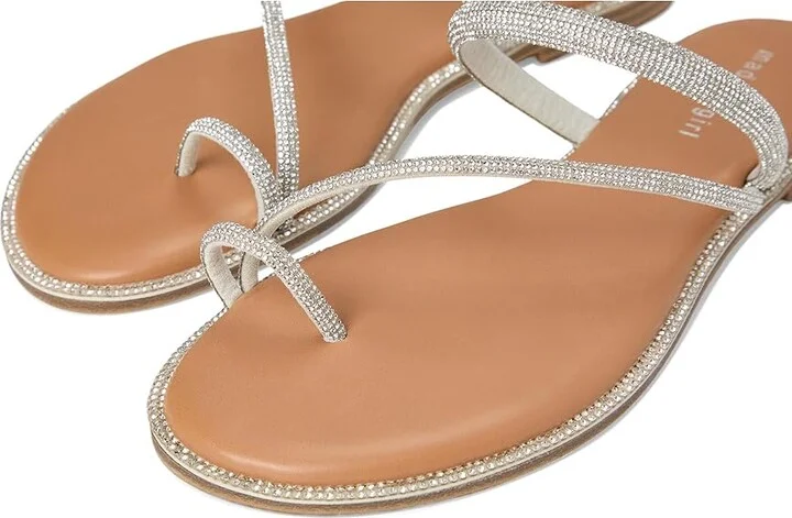 Madden Girl Spotlight-R Women's Dress Sandals Silver : 6 M, Suede - Image 7