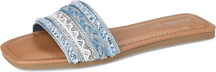 Madden Girl Threadd Women's Dress Sandals Blush : 6.5 M, Faux Leather - Image 11