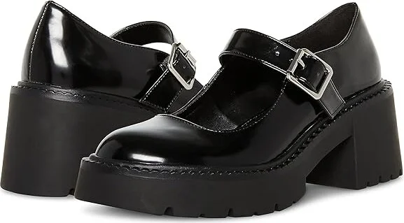 Madden Girl Thunderr Women's Shoes Black Box : 8.5 M, Synthetic