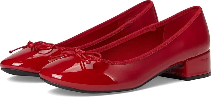 Madden Girl Twirley Women's Slip on Shoes Red Patent : 10 M, Rubber