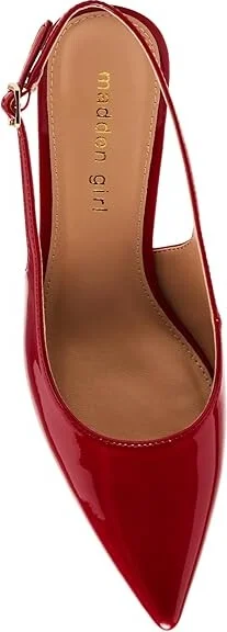 Madden Girl Valeriee High Heels Red Patent : 6 M, Synthetic - Image 2