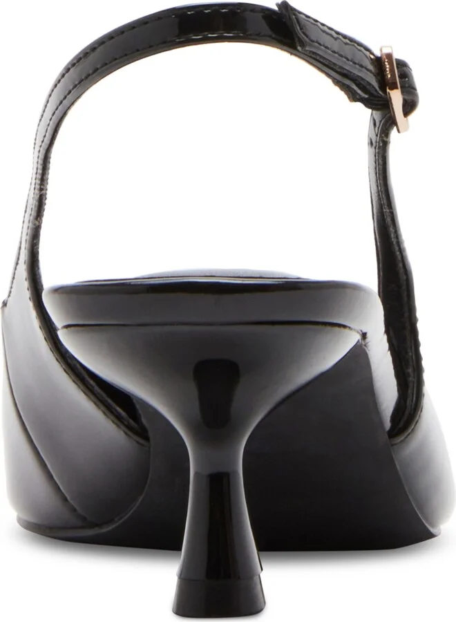 Madden Girl Vogue Bow Slingback Kitten-Heel Pumps - Image 3