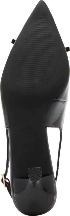 Madden Girl Vogue Bow Slingback Kitten-Heel Pumps - Image 5