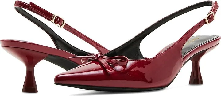 Madden Girl Vogue High Heels Dark Cherry Patent : 9.5 M, Leather