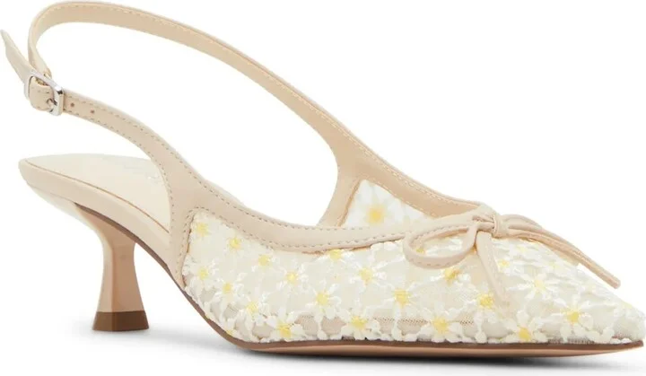 Beige Floral Print