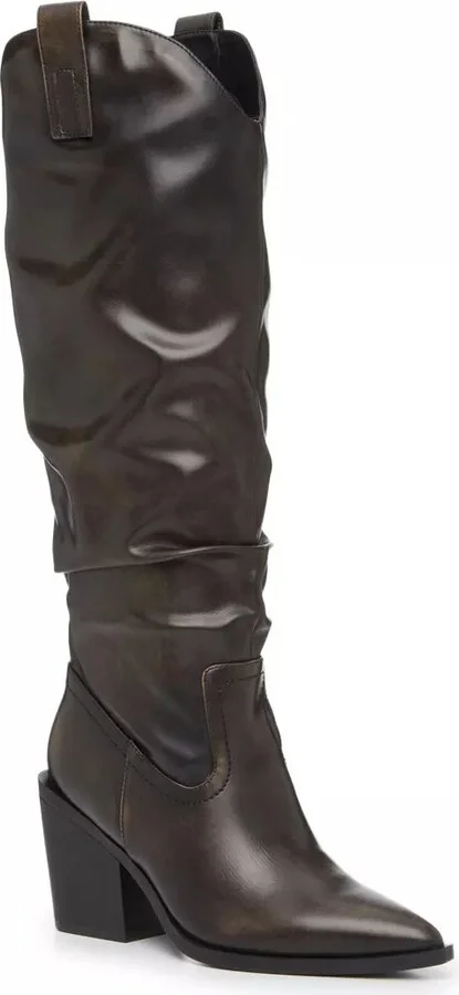 Madden Girl Wide Width Alabama Wide Calf Cowboy Boot