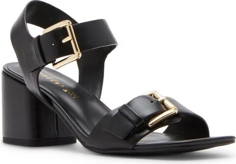 Madden Girl Women's Almaa Heeled Sandal - - BLACK